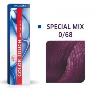 Фарба для волосся Wella Color Touch безаміачна 0/68 Фіолетово-синій 60 мл
