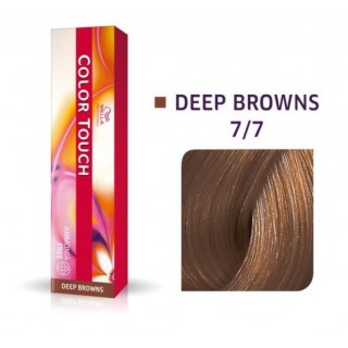 Фарба для волосся Wella Color Touch безаміачна 7/7 Блонд коричневий 60 мл