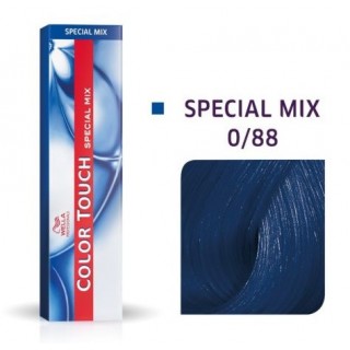 Фарба для волосся Wella Color Touch безаміачна 0/88 Інтенсивний синій 60 мл