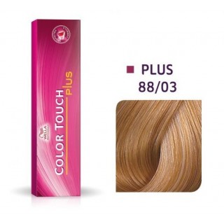 Фарба для волосся Wella Color Touch Plus безамміачна 88/03 Світлий блондин натурально-золотий 60 мл