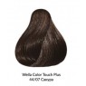 Фарба для волосся Wella Color Touch Plus безамміачна 44/07 Середній коричневий натурально-коричневий 60 мл
