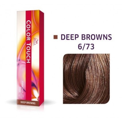Фарба для волосся Wella Color Touch безамміачна 6/73 Королівський соболь 60 мл