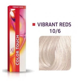 Фарба для волосся Wella Color Touch безаміачна 10/6 Дуже яскравий блондин фіолетовий 60 мл