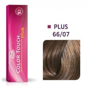 Фарба для волосся Wella Color Touch безамміачна 66/07 Темний блондин натурально-коричневий 60 мл