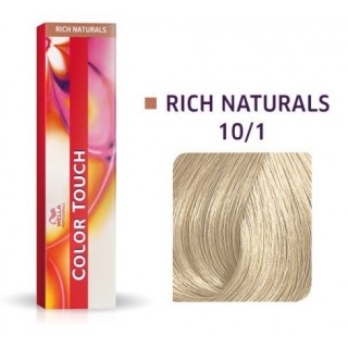 Фарба для волосся Wella Color Touch безамміачна 10/1 Дуже яскравий блондин попелястий 60 мл