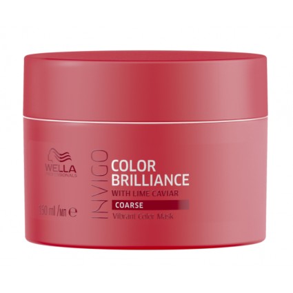Маска-догляд для захисту кольору жорсткого фарбованого волосся Wella Professionals Invigo Color Brilliance 150 мл