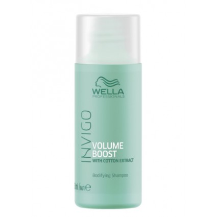 Шампунь для об'єму волосся Wella Professionals Invigo Volume Boost Bodifying Shampoo 50 мл Шампунь для об'єму волосся Wella Professionals Invigo Volume Boost Bodifying Shampoo 50 мл