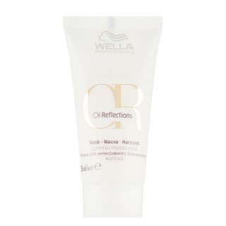 Маска для інтенсивного блиску волосся Wella Professionals Oil Reflections Luminous Reboost Mask 30 мл