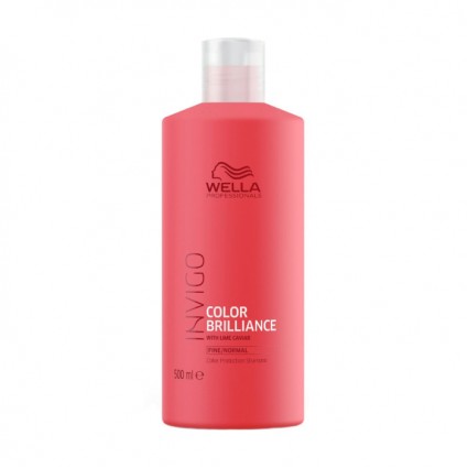 Шампунь для фарбованого нормального та тонкого волосся Wella Professionals Invigo Color Brilliance 500 мл