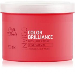 Маска-догляд для захисту кольору жорсткого фарбованого волосся Wella Professionals Invigo Color Brilliance 500 мл