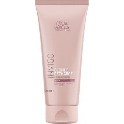 Бальзам-догляд теплих світлих відтінків для волосся Wella Professionals Invigo Blonde Recharge Conditioner 200 мл