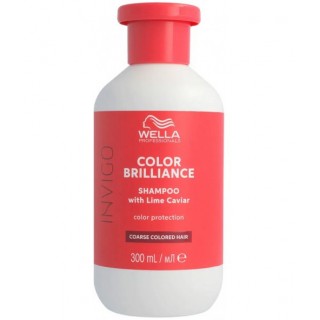 Шампунь для яскравості кольору жорсткого фарбованого волосся Wella Professionals Invigo Color Brilliance Coarse 300 мл