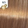 Фарба для волосся Wella Koleston 8/3 Світлий золотистий блонд 60 мл
