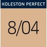 Фарба для волосся Wella Koleston 8/04 Світлий блонд натуральний червоний 60 мл