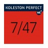 Фарба для волосся Wella Professionals Koleston 7/47 Середній блонд червоно-коричневий 60 мл