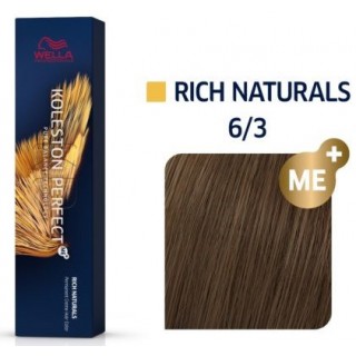 Фарба для волосся Wella Koleston Rich Natural 6/3 Темний золотистий блонд 60 мл