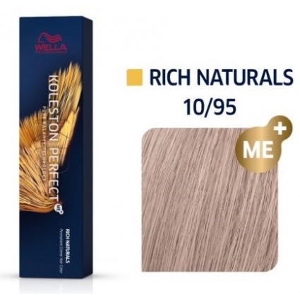 Фарба для волосся Wella Koleston 10/95 Яскравий блонд сандре махагоновий 60 мл Фарба для волосся Wella Koleston 10/95 Яскравий блонд сандре махагоновий 60 мл