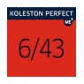 Фарба для вoлocя Wella Koleston 6/43 темний блонд червоний золотистий 60 мл