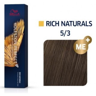 Фарба для волосся Wella Koleston Perfect 5/3 Золотистий світло-коричневий 60 мл