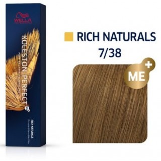 Фарба для волосся Wella Koleston 7/38 Блонд золотисто-перлинний 60 мл