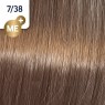Фарба для волосся Wella Koleston 7/38 Блонд золотисто-перлинний 60 мл