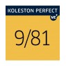 Фарба для волосся Wella Koleston ME+ 9/81 Перлинно-попелястий блондин 60 мл