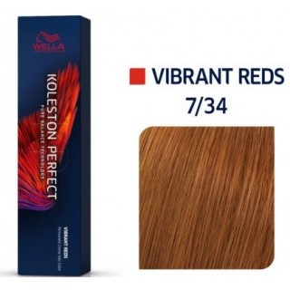 Фарба для волосся Wella Koleston ME+ 7/34 Середній блондин золотисто-жовтогарячий 60 мл