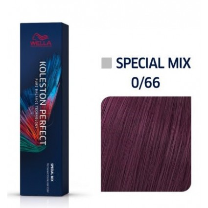 Фарба для волосся Wella Koleston Special Mix 0/66 Фіолетовий інтенсивний 60 мл.
