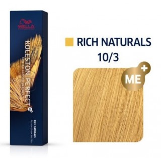Фарба для волосся Wella Koleston ME+ 10/3 Шампанське 60 мл