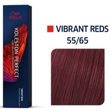 Фарба для волосся Wella Koleston 55/65 Світло-коричневий інтенсивний фіолетово-махагоновий 60 мл