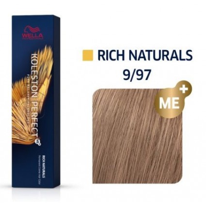 Фарба для волосся Wella Koleston 9/97 Дуже світлий блондин caндpe коричневий 60 мл Фарба для волосся Wella Koleston 9/97 Дуже світлий блондин caндpe коричневий 60 мл