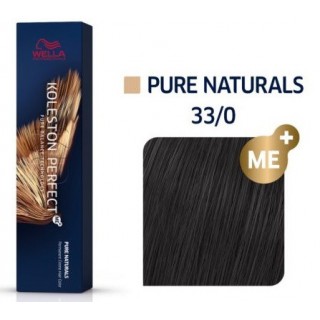 Фарба для волосся Wella Koleston 33/0 Темний коричневий інтенсивний натуральний 60 мл.