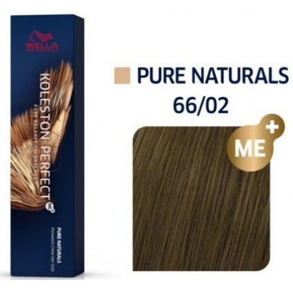 Фарба для волосся Wella Koleston 66/02 Темний блонд інтенсивний натуральний матовий 60 мл