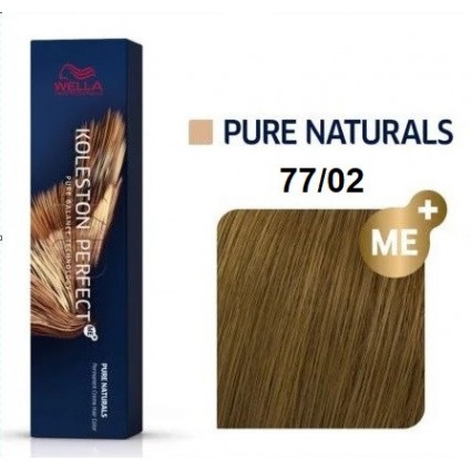 Фарба для волосся Wella Koleston 77/02 Блонд інтенсивний натуральний матовий 60 мл