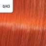 Фарба для волосся Wella Koleston Special Mix 0/43 Червоний золотистий 60 мл.