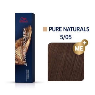 Фарба для волосся Wella Koleston ME+ 5/05 світло-коричневий натуральне червоне дерево 60 мл