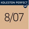 Фарба для волосся Wella Koleston 8/07 Світлий блонд натуральний коричневий 60 мл