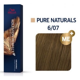 Фарба для волосся Wella Koleston 6/07 Темний натуральний блонд коричневий 60 мл