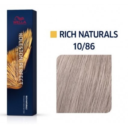 Фарба для волосся Wella Koleston 10/86 яскравий блонд перлинний фіолетовий 60 мл Фарба для волосся Wella Koleston 10/86 яскравий блонд перлинний фіолетовий 60 мл