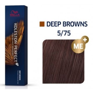 Фарба для волосся Wella Koleston Deep Brown 5/75 Світло-коричневий коричнево-магагоновий 60 мл