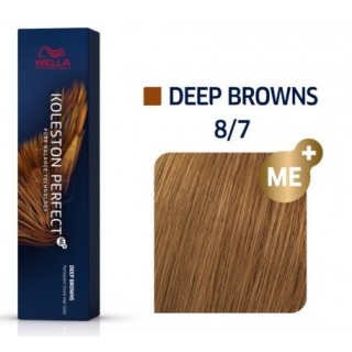 Фарба для волосся Wella Koleston 8/7 Світлий коричневий блонд 60 мл