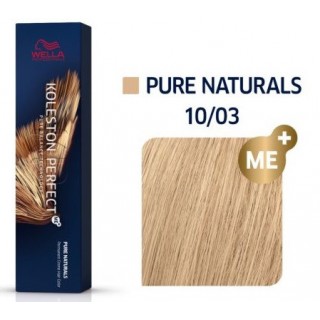 Фарба для волосся Wella Koleston 10/03 яскравий блонд натуральний золотистий 60 мл