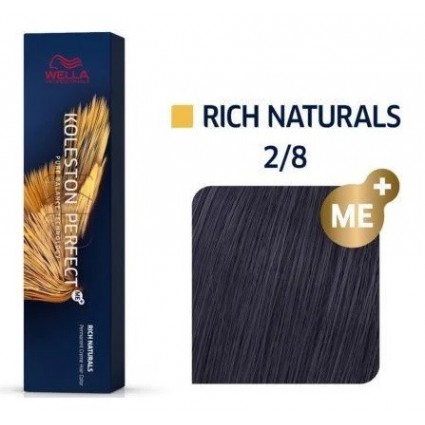 Фарба для волосся Wella Koleston 2/8 Синьо-чорний 60 мл Фарба для волосся Wella Koleston 2/8 Синьо-чорний 60 мл