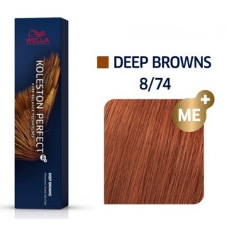 Фарба для волосся Wella Koleston 8/74 Світлий коричневий блонд 60 мл