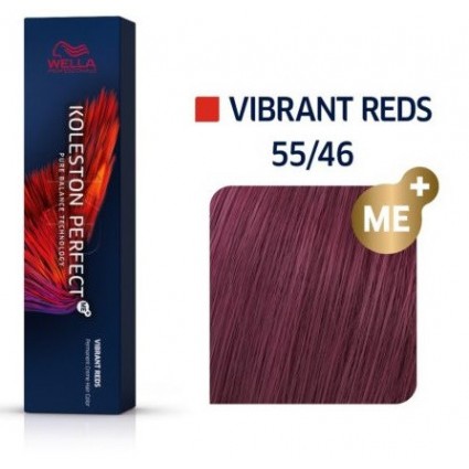 Фарба для волосся Wella Koleston 55/46 Світло-коричневий інтенсивний червоно-фіолетовий 60 мл