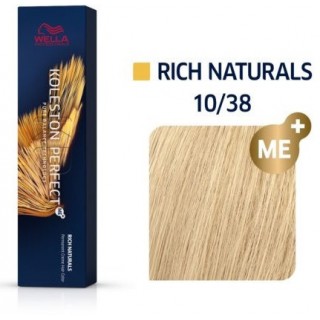 Фарба для волосся Wella Koleston 10/38 Яскравий блонд золотистий перлинний 60 мл