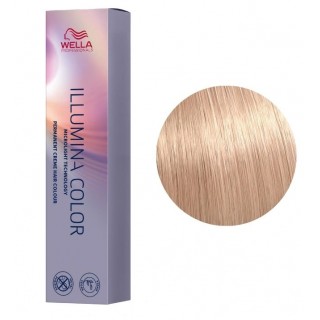 Фарба для волосся Wella Illumina Color 10/53 Дуже світлий блондин золотистий махагон 60 мл