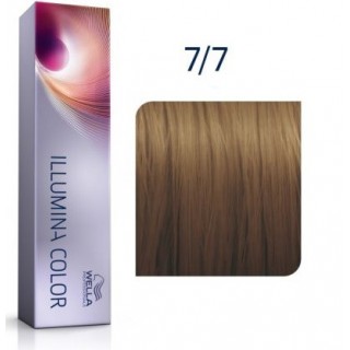 Крем-фарба для волосся Wella Illumina Color 7/7  Блонд коричневий 60 мл