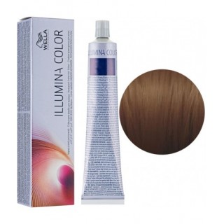 Крем-фарба для волосся Wella Illumina Color 5/35 Світло-коричневий золотисто-махагоновий 60 мл