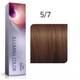 Крем-фарба для волосся Wella Illumina Color 5/7 Світло-коричневий 60 мл